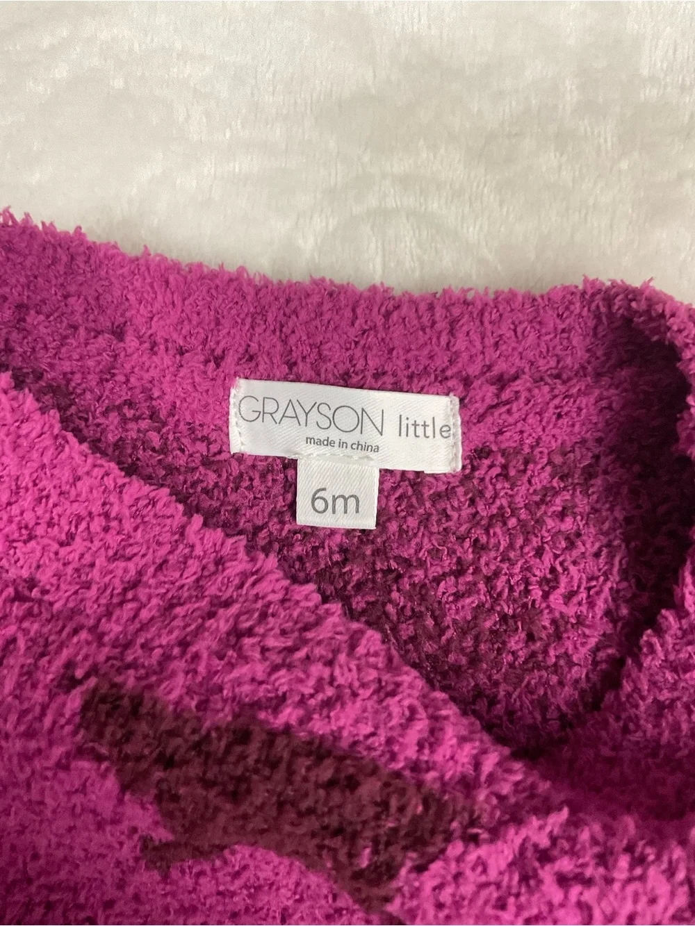 Baby Girl 6 Months 2 Piece Set Sweater & Pants Star